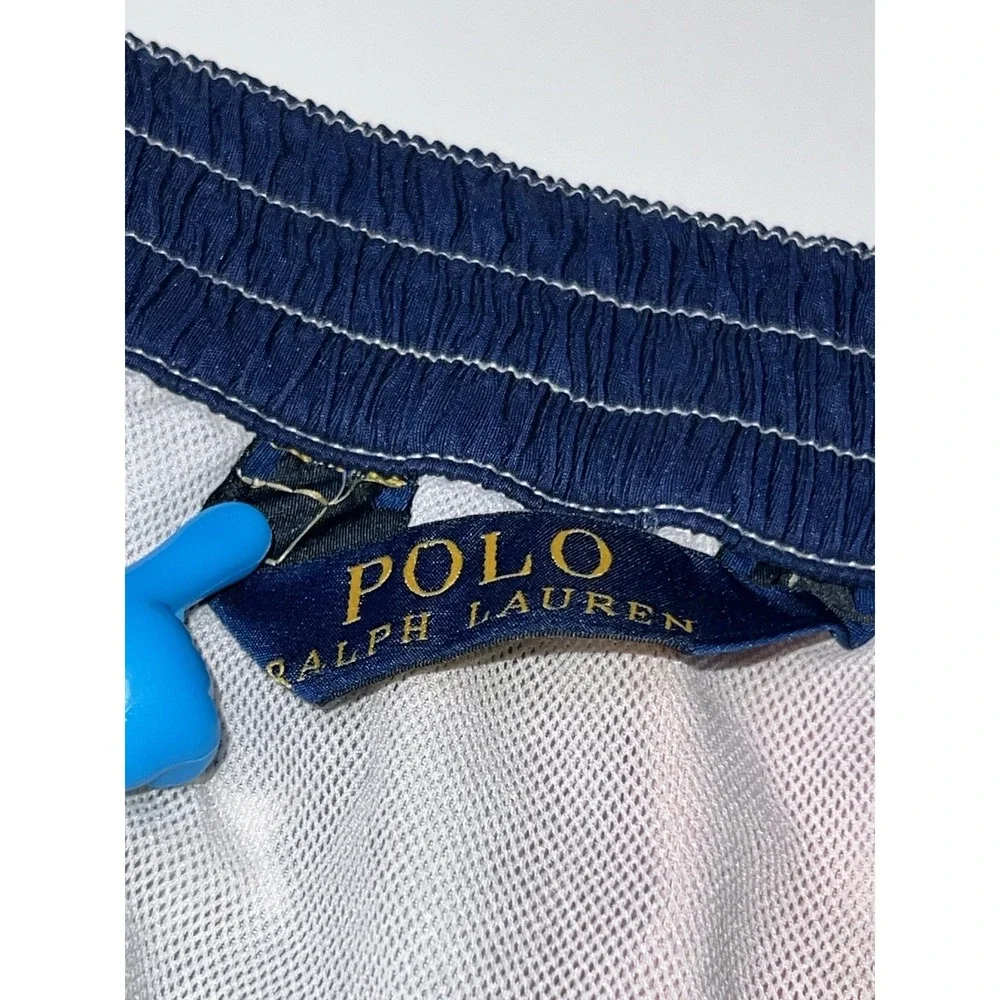 Polo Ralph Lauren Swim Trunks Mens 4XB USA American Flag Patriotic July 4th Boat